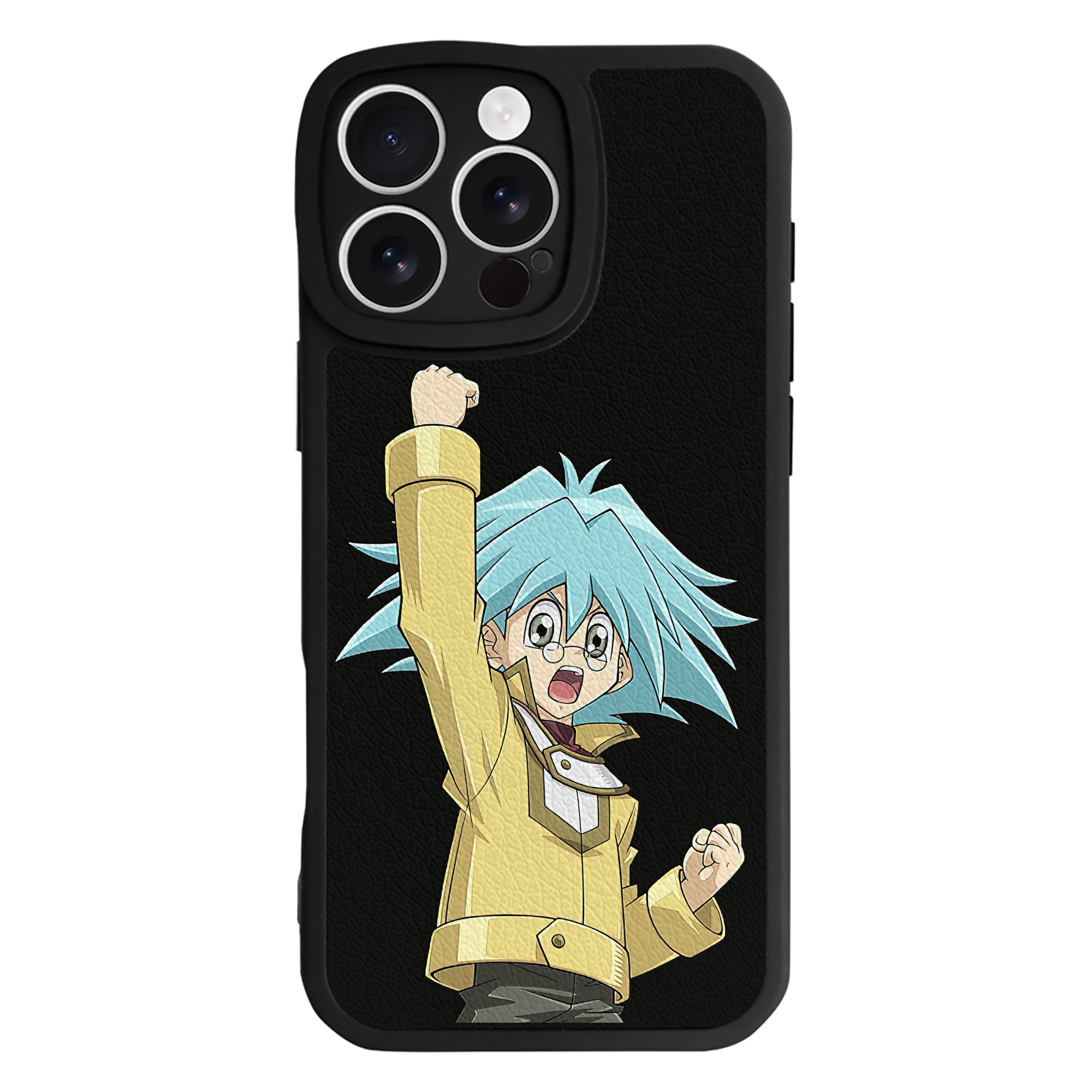遊☆戯☆王 Yu-Gi-Oh! 【iPhone 16シリーズ対応】シリコンスマホケース（レザー調） 材質：シリコン